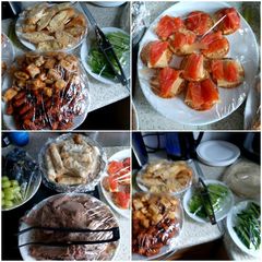 A picture of My Mixed Buffet for Boxing day.