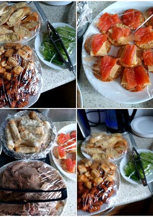 A picture of My Mixed Buffet for Boxing day.