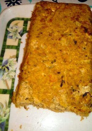 Foto principal de Budín de trigo bulgur, brócoli y ricota 💚👋👋