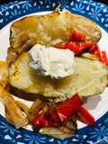 Grilled Baked Potatoes 🥔