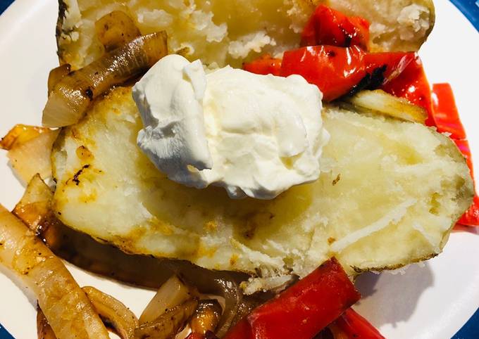 Steps to Make Super Quick Homemade Grilled Baked Potatoes 🥔