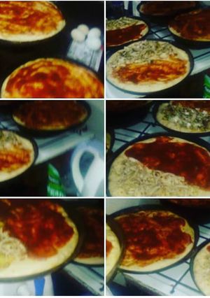 Una foto de Pizzas caseras