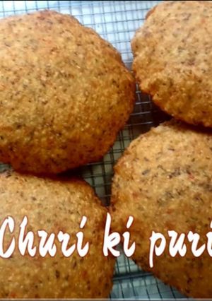 चुरी की पूरी (churi ki puri recipe in hindi) रेसिपी मुख्य फोटो