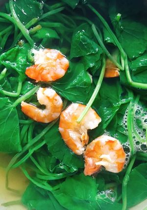 Hình của món Canh rau má.
