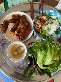Hình của món Chả giò cuốn tôm.