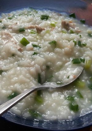 Foto resep Bubur Babi sederhana(non halal)