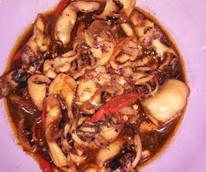Resep Populer Cumi kecap saus tiram Enak Bergizi Resep Populer Cumi kecap saus tiram Enak Bergizi