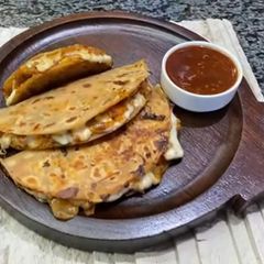 A picture of Crispy potato tacos.
