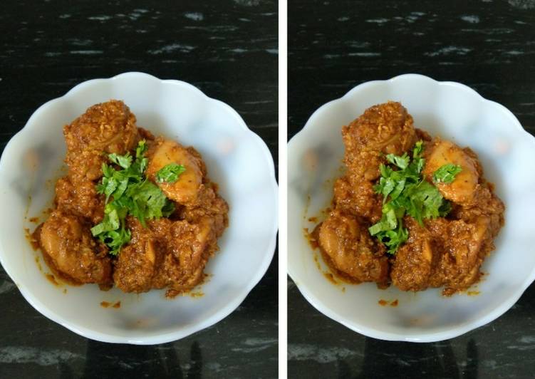 Recipe of Any-night-of-the-week Sukha Chicken Malwani Touch