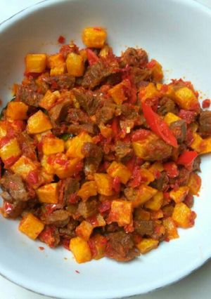 Foto resep Sambal Goreng Daging Kentang