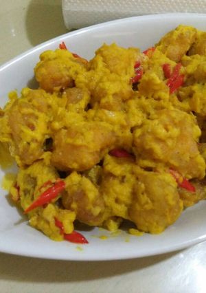 Foto resep Ayam telur asin