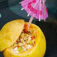 A picture of Musk Melon kulfi.