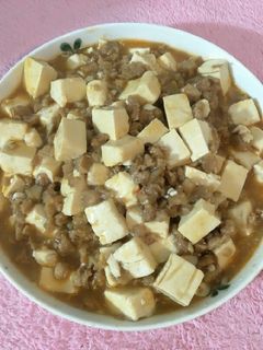 素麻婆豆腐 的食譜成品照片