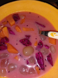 Foto resep Es Buah Naga Disuka🍧