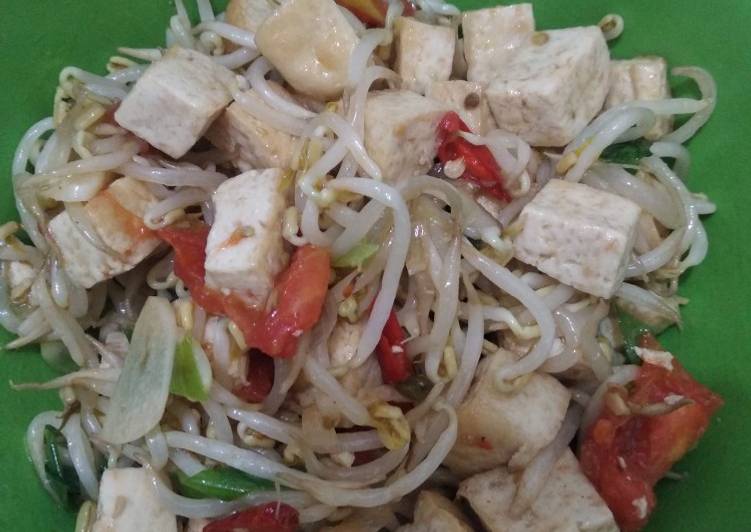 Tumis tahu tauge sedap Tumis tahu tauge sedap