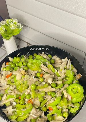 Foto resep Tumis pare mix jaruk nangka khas banjar