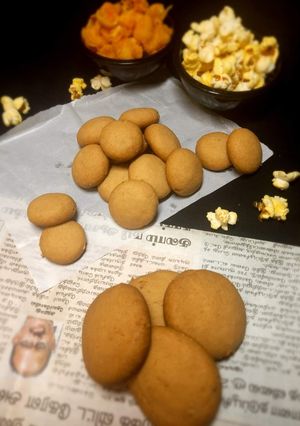 A picture of Wheat ghee cookies.
