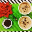Frothy coffee