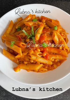 A picture of PASTA WITH LENTIL:.