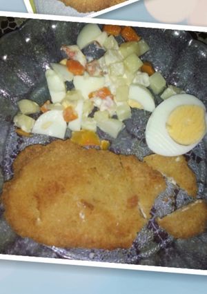 Una foto de Milanesas de. Pollo🍖😋