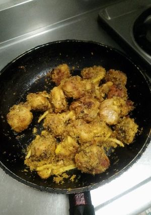 Foto resep Ayam serundeng