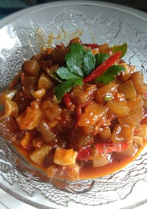 Foto resep Kulit sapi balado