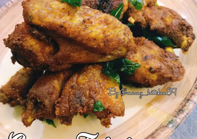 Langkah Mudah untuk Menyiapkan 🇮🇳 Curry Fried Chicken @ Dahi Fried Chicken, Bikin Ngiler