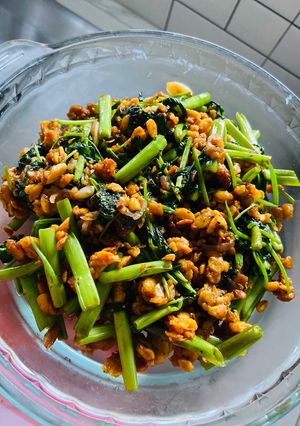 Foto resep Tumis Kangkung Tempe