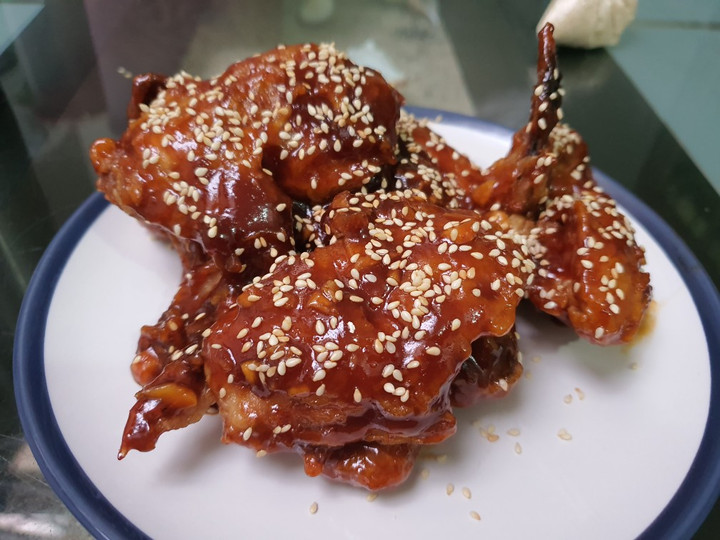 Resep: Korean Chicken Wing Yang Sederhana