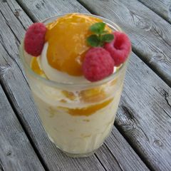 A picture of Mango Frappuccino.