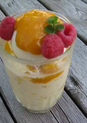 A picture of Mango Frappuccino.
