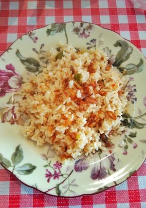 Foto resep Nasi goreng sambel baby cumi pete