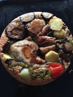 صورة لوصفة مقلوبةً عراقية بس ع طريقتي 😊