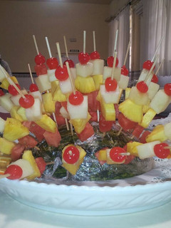 Una foto de Erizo de fruta