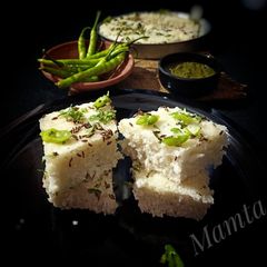 Falahari Dhokla A picture of Falahari Dhokla.