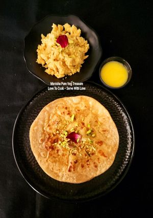 A picture of Puran Poli Gudi Padwa Special.