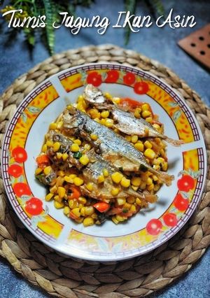 Foto resep Tumis Jagung Ikan Asin