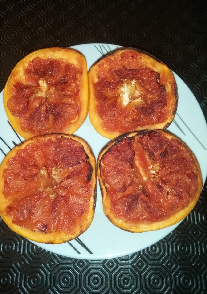 Una foto de Pomelo gratinado con canela