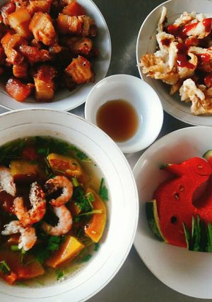 Hình của món Mâm cơm đủ chất 5.