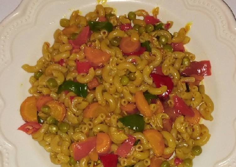 Recipe of Awsome Vegetable macaroni | This is Recipe So Appetizing You Must Try Now !!