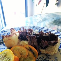Roast beef and Swiss sliders A picture of Roast beef and Swiss sliders.