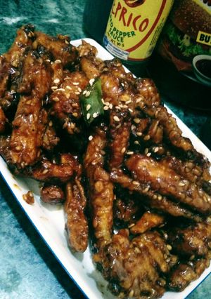 A picture of Baby corn chilli.