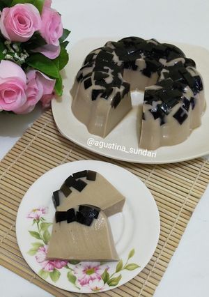 Foto resep 220. Puding Cappucino Cincau