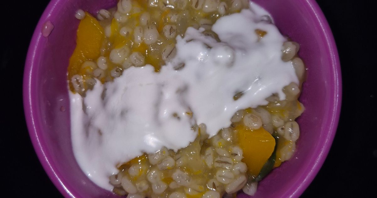 Bubur jali labu kuning untuk cemilan diet