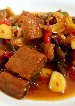 Foto resep Asam Manis Ikan Asin