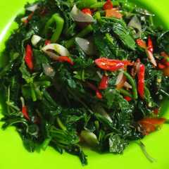รูปของ Tumis Pedas Daun Pepaya