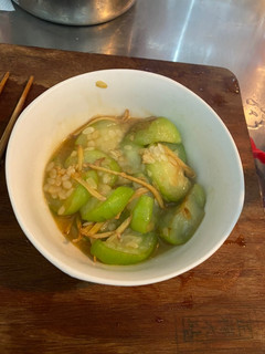 清炒絲瓜 的食譜成品照片