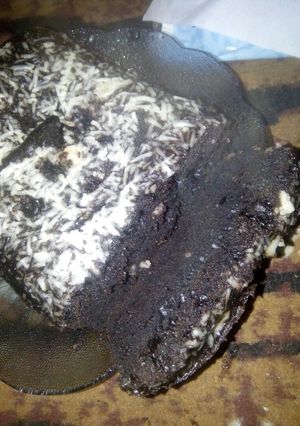 Foto resep Brownis oreo 5 bahan