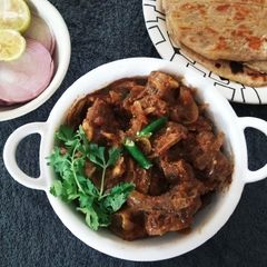 A picture of Gosht/ Mutton Karahi.