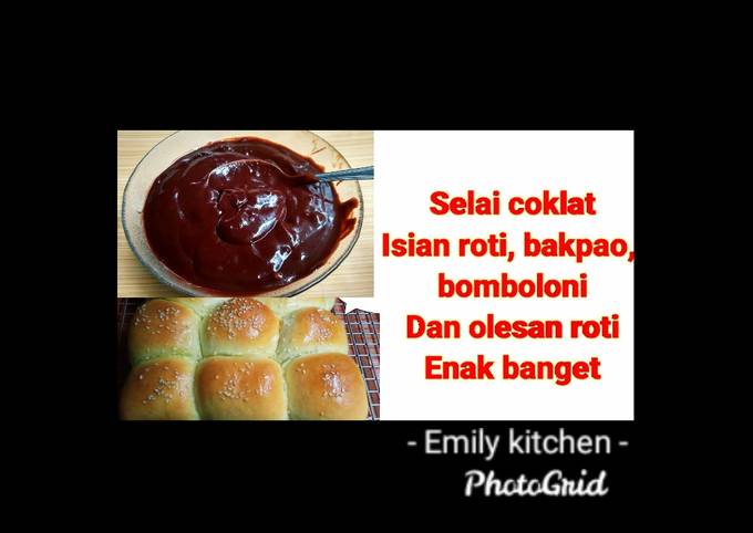 Cara Gampang Membuat Selai coklat untuk isian Roti, bakpao, bomboloni, olesan Roti yang Menggugah Selera